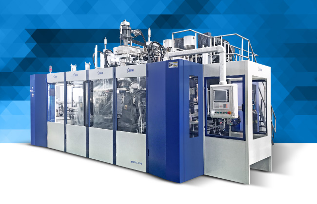 化工堆码桶吹塑机